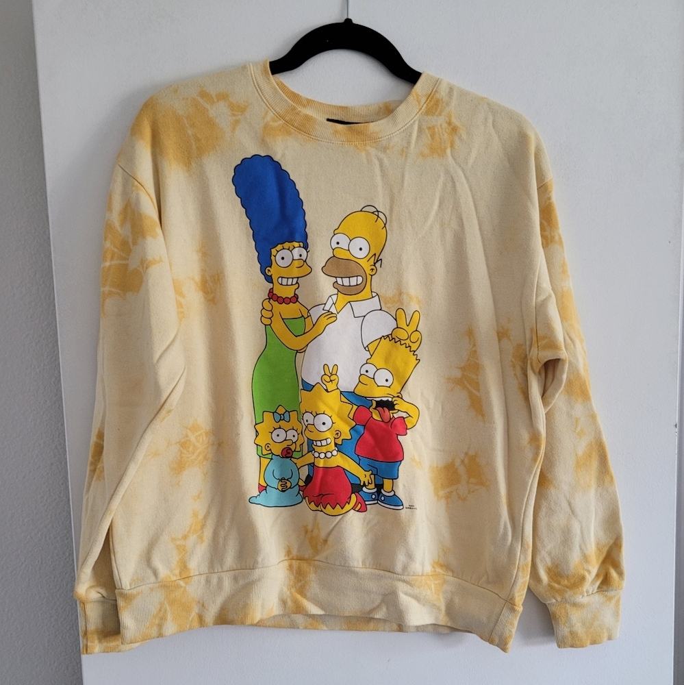 Yellow Small Simpson Sweater